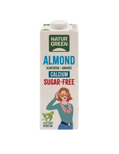 Bebida de Almendra sin azucar Calcio de Naturgreen