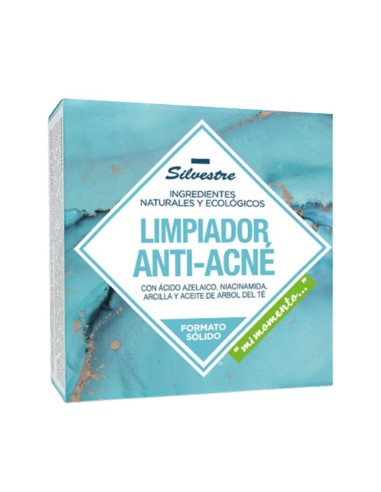 Limpiador Facial Solido Anti Acne de Silvestre