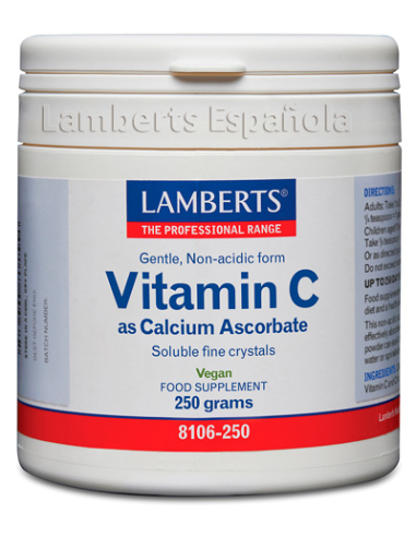 Pack de 2ud Ascorbato De Calcio (Cristales) 250 Gr. de Lambe