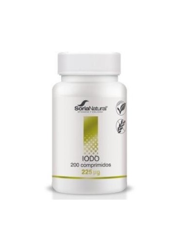 Pack 2 Iodo Liberación Sostenida 200 Comprimidos Soñoliento