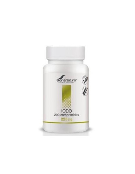 Pack 2 Iodo Liberación Sostenida 200 Comprimidos Soñoliento