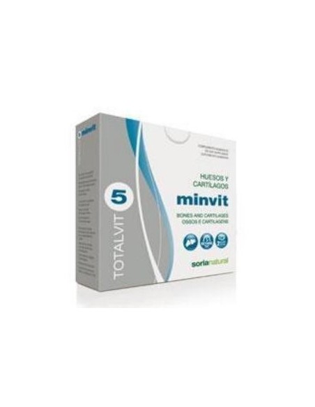 Totalvit 05 Minvit Huesos Y Cartilagos 60 Comprimidos de Soria Natural