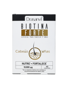 Biotina Forte 10.000µg Drasanvi  45 Comprimidos Vitalidad