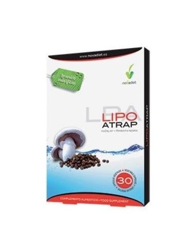 Pack 3x2 Lipoatrap Envase de 30 cápsulas vegetales. de Novadiet