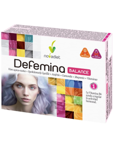 Pack 3x2 Defemina Balance Envase de 30 cápsulas vegetales. de Novadiet