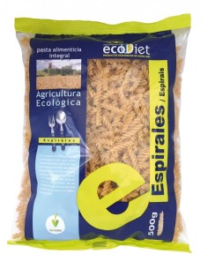 Pack 3x2 Espirales Integral Ecodiet Envase de 500 g. de Novadiet