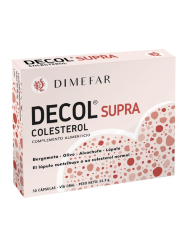 Decol Supra Colesterol 30 Cap. de Dimefar