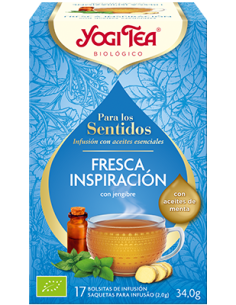 Yogi Tea Para Los Sentidos Fresca Inspiracion 17 X 1,8 G de Yogi Tea