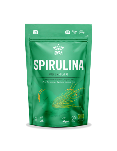 Spirulina Bio Iswari 125G  Superalimento Natural Saludable