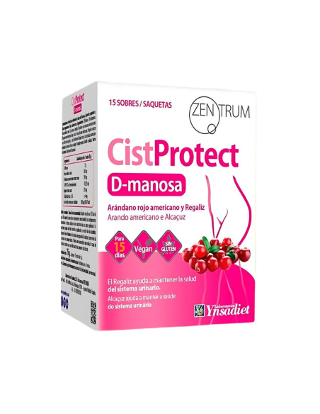 Cistprotect D-Manosa 15 Sobres Zentrum  Cuidado Urinario