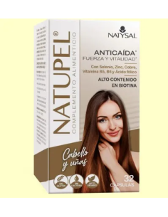 Natupel 32 Cápsulas Natysal  Suplemento Natural Efectivo
