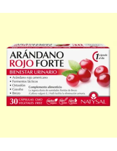 Arándano Rojo + D-Manosa Natysal 7 Sticks Salud Urinaria