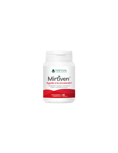 Mirtivén 60 Cápsulas Natysal  Energía y Bienestar Natural