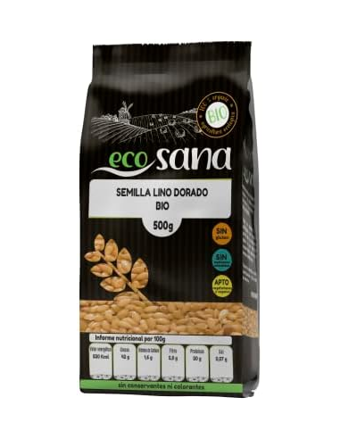 Semilla Lino Dorado Bio 3Kg Ecosana
