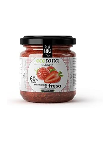 Mermelada Extra Fresa Sin Azucar Bio 255G Ecosana