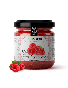 Mermelada Extra Frambuesa Sin Azucar Bio 255G Ecosana