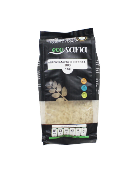 Arroz Basmati Integral Bio 5Kg Ecosana