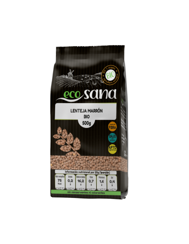 Lenteja Marron Bio 5Kg Ecosana