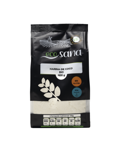 Harina de Coco Bio 400G Ecosana  Natural y Saludable