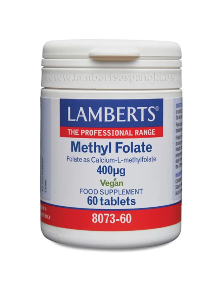 Pack 2 Uds. Methyl Folate 400 µg                                                                               de Lamberts
