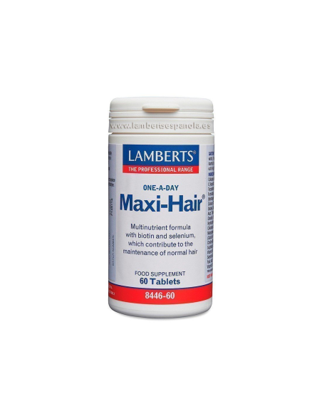 Pack 2 Uds. Maxi Hair® (Bienestar del cabello) de Lamberts