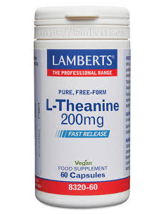 Pack 5 Uds. L-Teanina 200 mg de Lamberts
