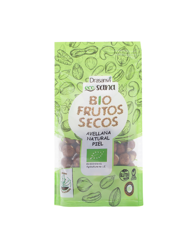 Avellana Natural Piel Bio 100G Doypack Frutos Secos Ecosana