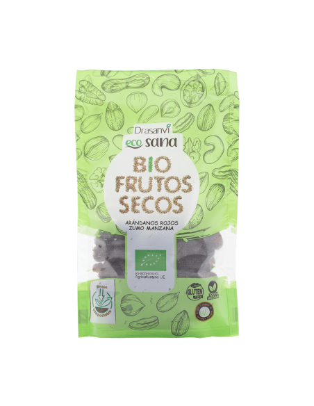 Arandanos Rojos Zumo Manzana Bio 100G Doypack Frutos Secos Ecosana