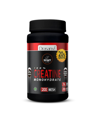 Creatina Monohidrato 200 Mesh 1Kg Sport Live Drasanvi Calidad