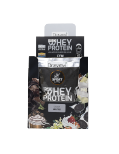 Monodosis Whey Protein Aislado Neutro 30g Sport Live Drasanvi