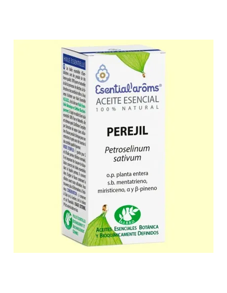 Aceite Esencial de Perejil 5 ml | Esential Aroms Puro y Natural