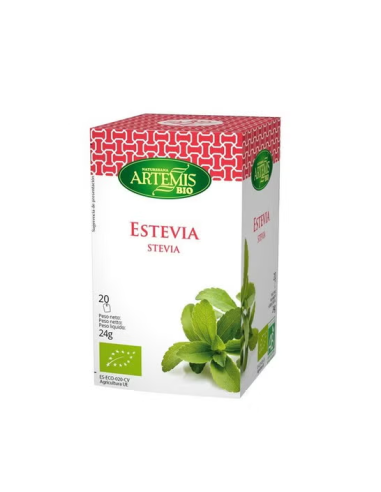 Pack 8 Uds. Stevia En Filtros Artemis Bio 24 g  de Artemis Bio