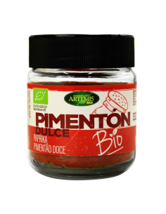 Pack 6 Uds. Pimentón Dulce Tarro Grande Bio 75 g  de Artemis Bio