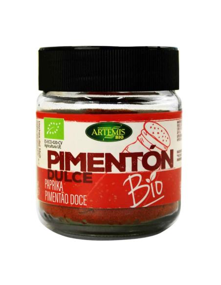Pack 6 Uds. Pimentón Dulce Tarro Grande Bio 75 g  de Artemis Bio