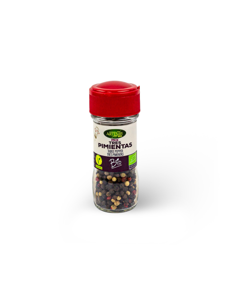 Pack 6 Uds. Tres Pimientas Molinillo Bio 35 g  de Artemis Bio