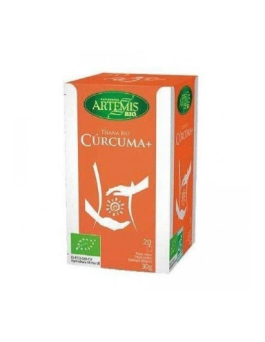 Pack 8 Uds. Tisana Cúrcuma+ Bio 30 g  de Artemis Bio