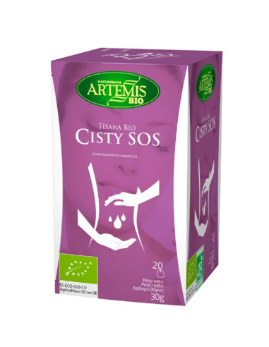 Pack 8 Uds. Tisana Cisty Sos Bio 30 g  de Artemis Bio