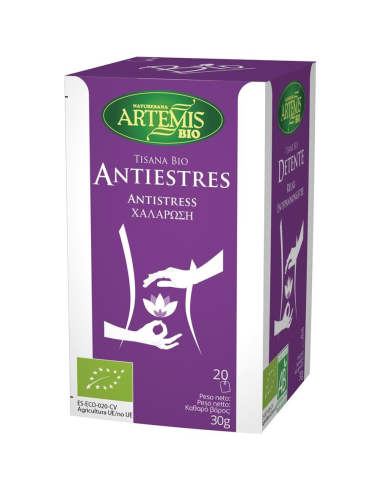 Pack 10 Uds. Tisana Antiestrés Bio 30 g  de Artemis Bio
