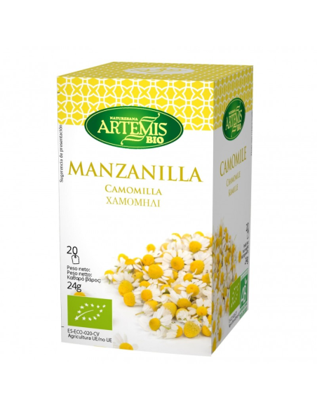 Pack 8 Uds. Manzanilla Bio 24 g  de Artemis Bio