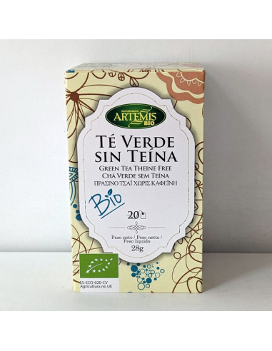 Pack 8 Uds. Té Verde Sin Teína Bio 28 g  de Artemis Bio
