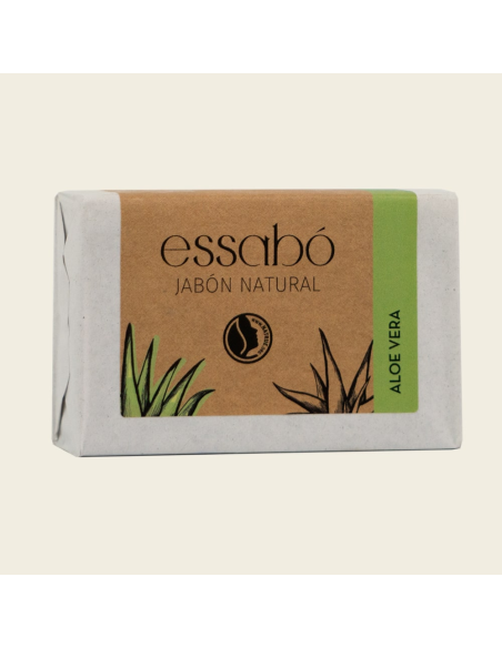 Jabón Natural Aloe Vera Essabo 100g  Cuidado Suave y Fresco
