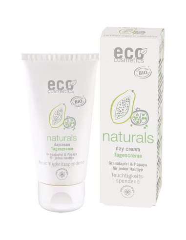 Crema Facial Hidratante Día Granada y Papaya 50ml Eco Cosmetics