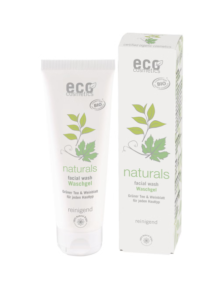 Gel Limpiador Facial Té Verde Eco Cosmetics 125ml Natural