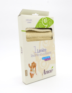 Cinta Exfoliante Orgánica Algodón/Lino 45cm Anaé Anae