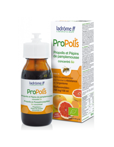 Extracto Bio de Própolis y Semilla de Pomelo 50ml Ladrôme