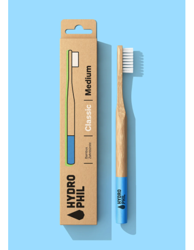 Cepillo de dientes bambú natural Hydrophil ecológico y sostenible