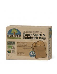 Bolsas de papel para sándwich If You Care 48 unidades eco