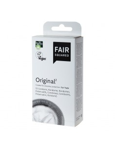 Preservativos Fair Squared Original 3 unidades Comercio Justo