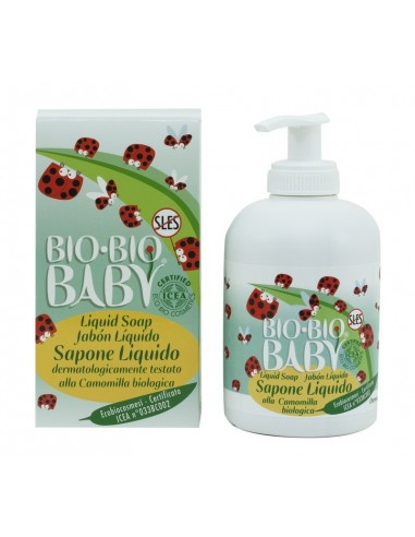 Jabón Líquido de Camomila Biobio Baby 300ml Suave y Natural