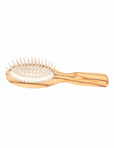 Cepillo de cabello Redecker cerdas madera mango olivo 17,5cm